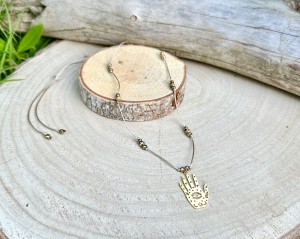 Hamsa - jaspis krajobrazowy