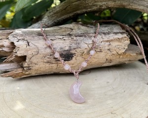 LUNULA - kwarc różowy