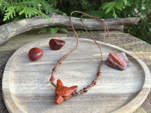 Wilczyca - jaspis czerwony